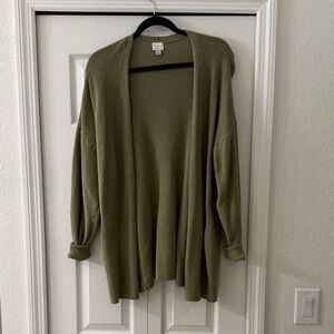 a new day Olive Green Women's Cardigan